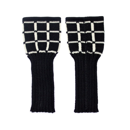 MARGOT & ME - Armstulpen Lucy in schwarz - Rückseite