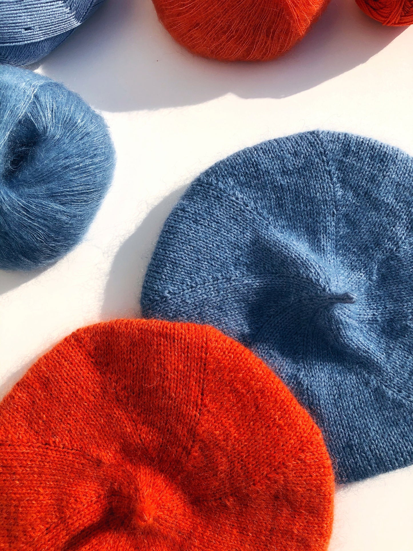 Beret Agatha - Strickanleitung Baskenmütze
