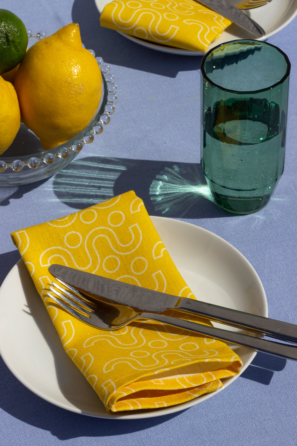 Margot & Me | Home Collection 2020 | Leinen-Serviette Tilda, sonnengelb