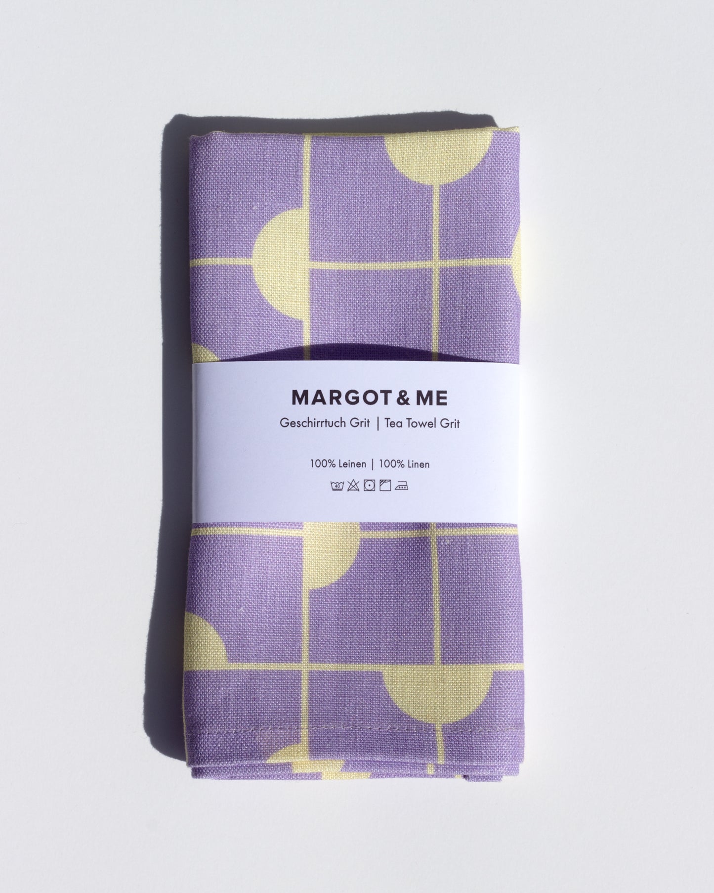 Margot & Me | Home Collection 2020 | Leinen-Geschirrtuch Grit, fliederfarben