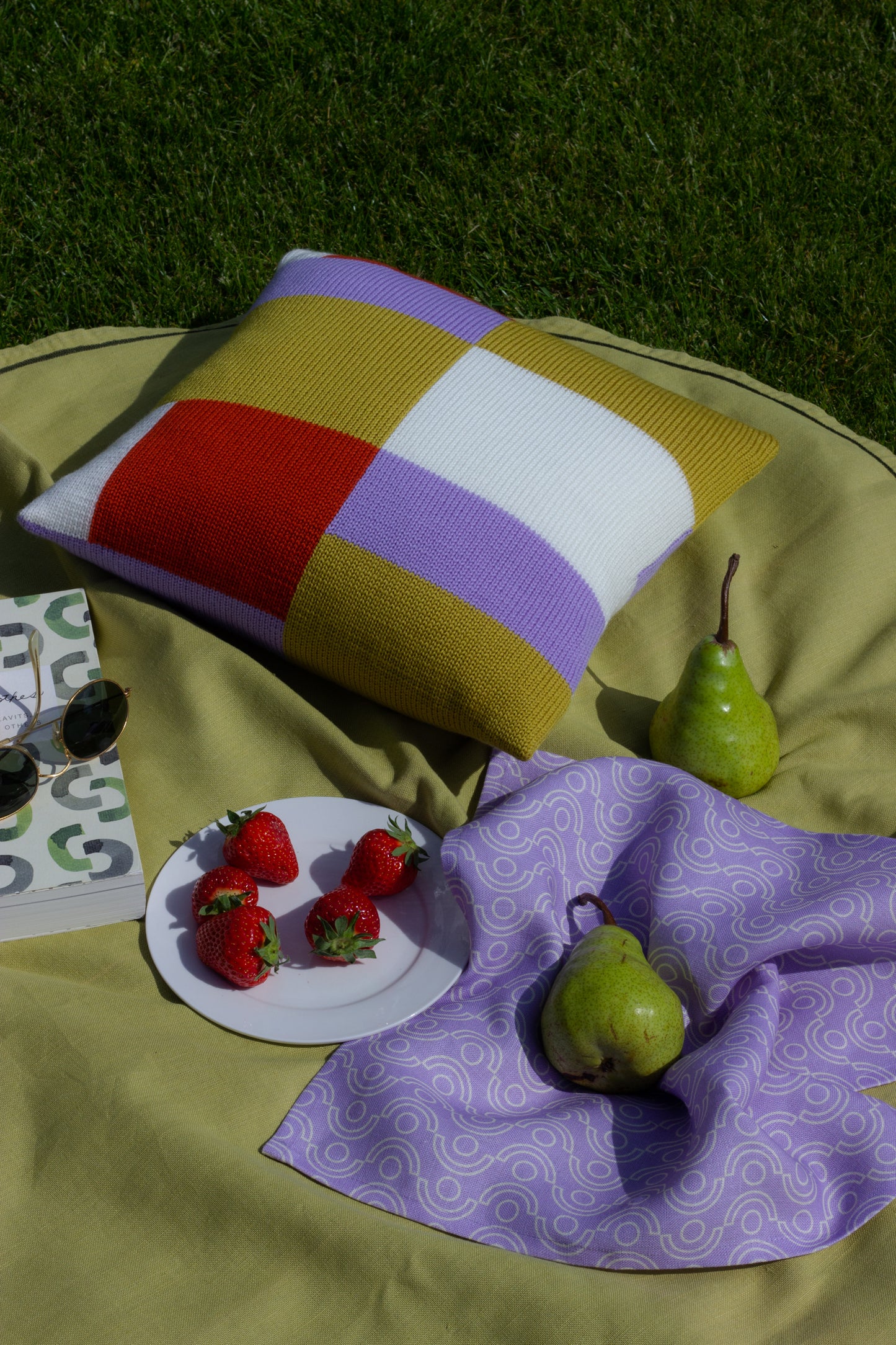 Margot & Me |Â Home-Collection 2020 |Â Lookbook |Â Leinen-Serviette Twist, fliederfarben