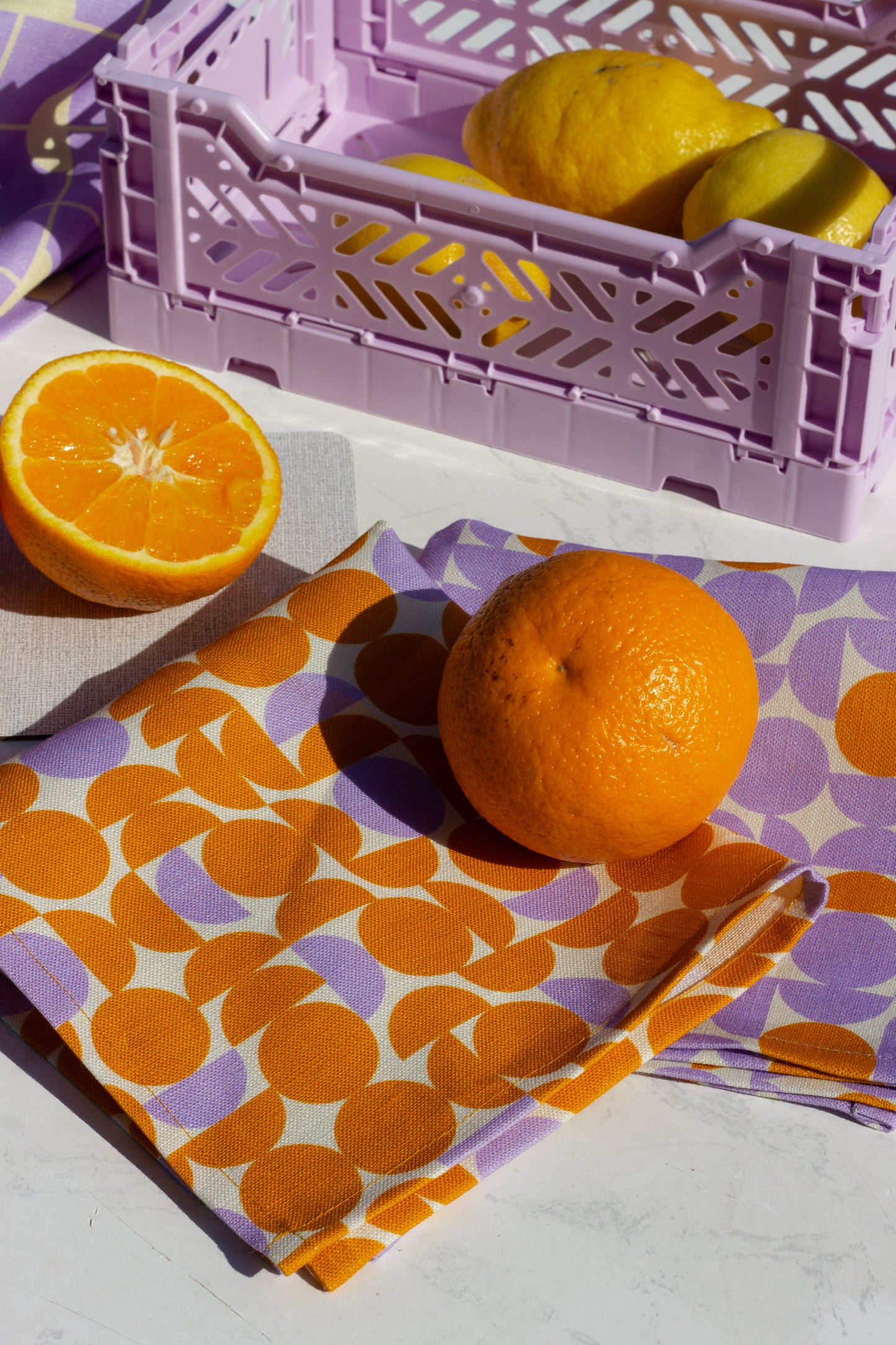 Margot & Me |Â Home-Collection 2020 |Â Lookbook |Â Leinen-Serviette Sunrise, 2er-Set