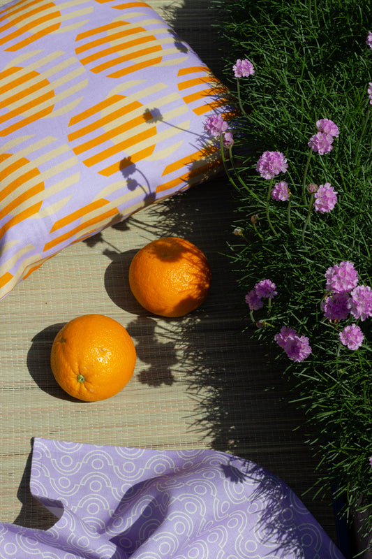 Margot & Me | Home-Collection 2020 | Lookbook | Leinen-Serviette Twist, fliederfarben