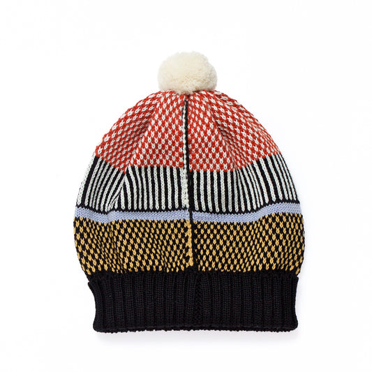 MARGOT & ME - Strickmütze Olive - Rückseite