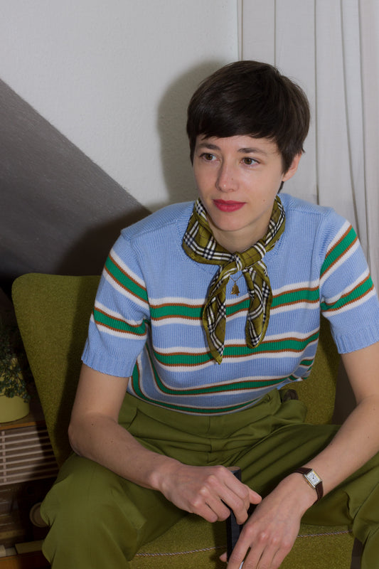 Audrey - Kurzarm-Pullover - Classic Fit