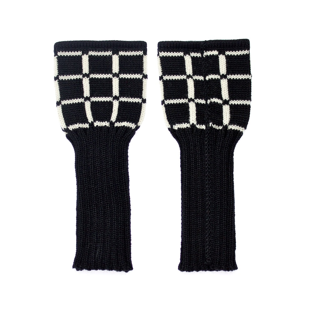 MARGOT & ME - Armstulpen Lucy in schwarz - Rückseite