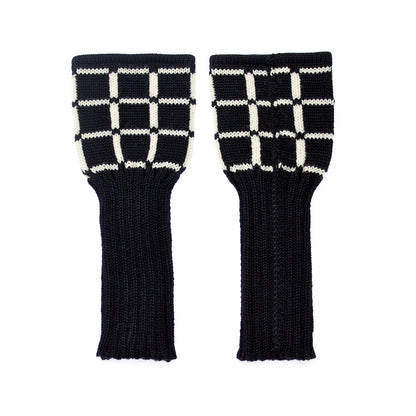 MARGOT & ME - Armstulpen Lucy in schwarz - Rückseite