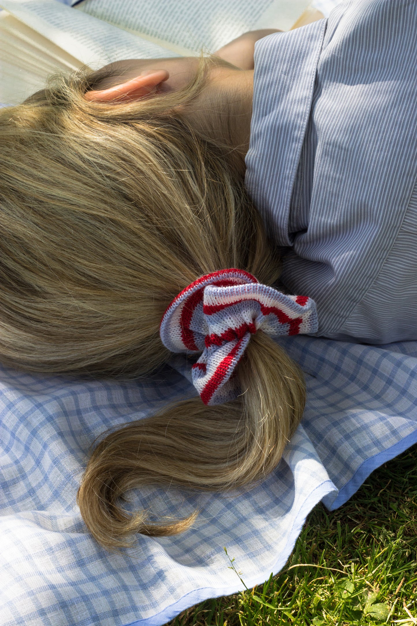 MARGOT & ME | Sommer-Accessoires - Scrunchie Nautical - Bunt gestreiftes Zopfband
