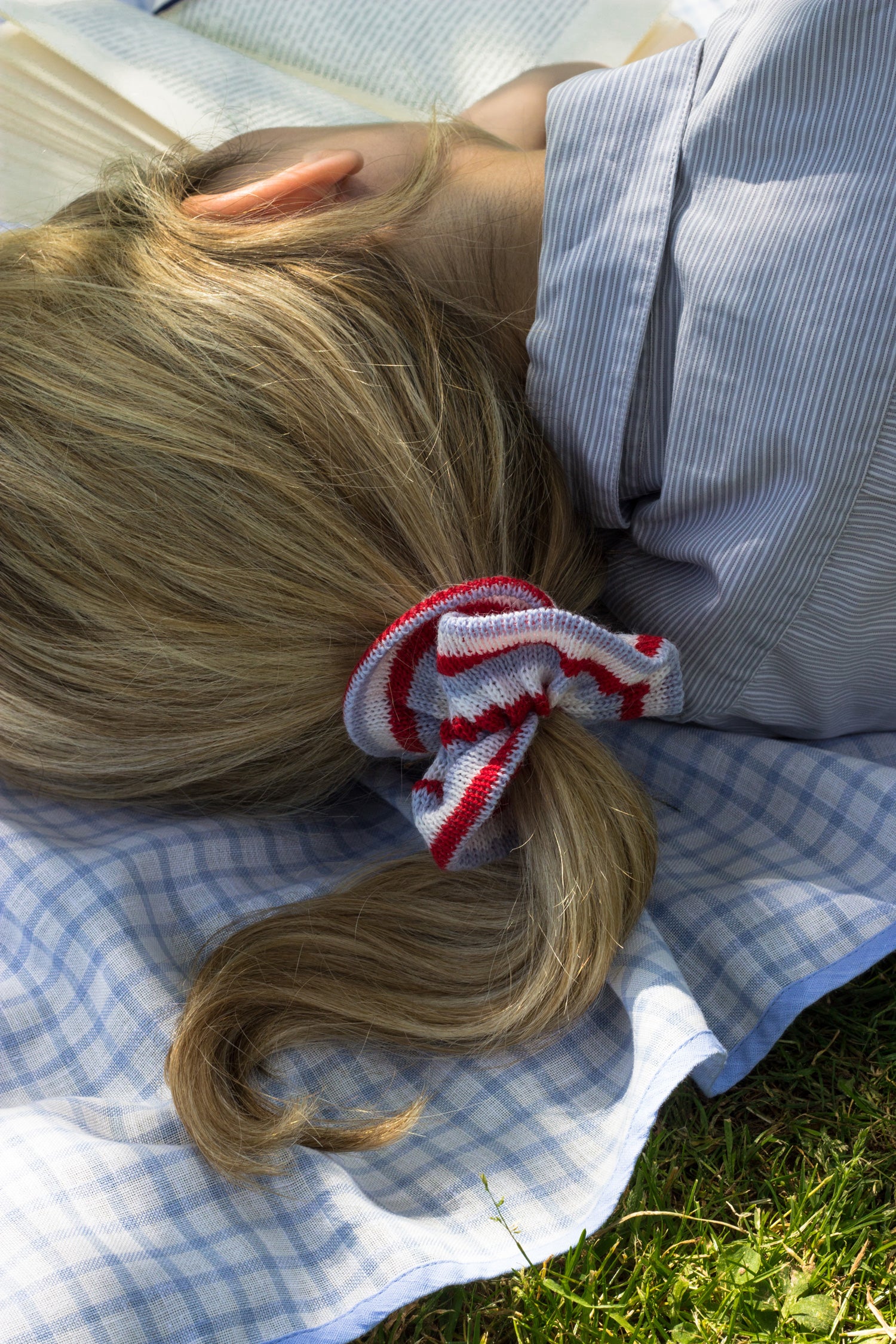 MARGOT & ME | Sommer-Accessoires - Scrunchie Nautical - Bunt gestreiftes Zopfband