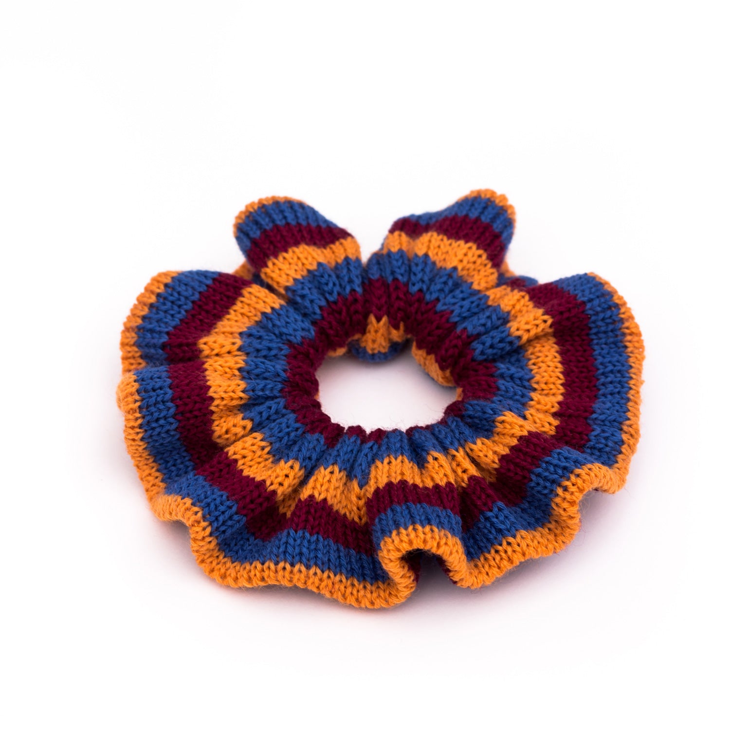 MARGOT & ME | Sommer-Accessoires - Scrunchie Paradiso - Bunt gestreiftes Zopfband