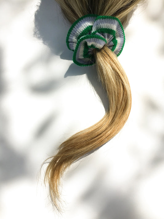 MARGOT & ME | Sommer-Accessoires - Scrunchie Saltwater - Bunt gestreiftes Zopfband