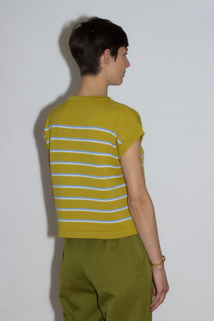 Margot & Me - Lou - Gestricktes Top - Lime