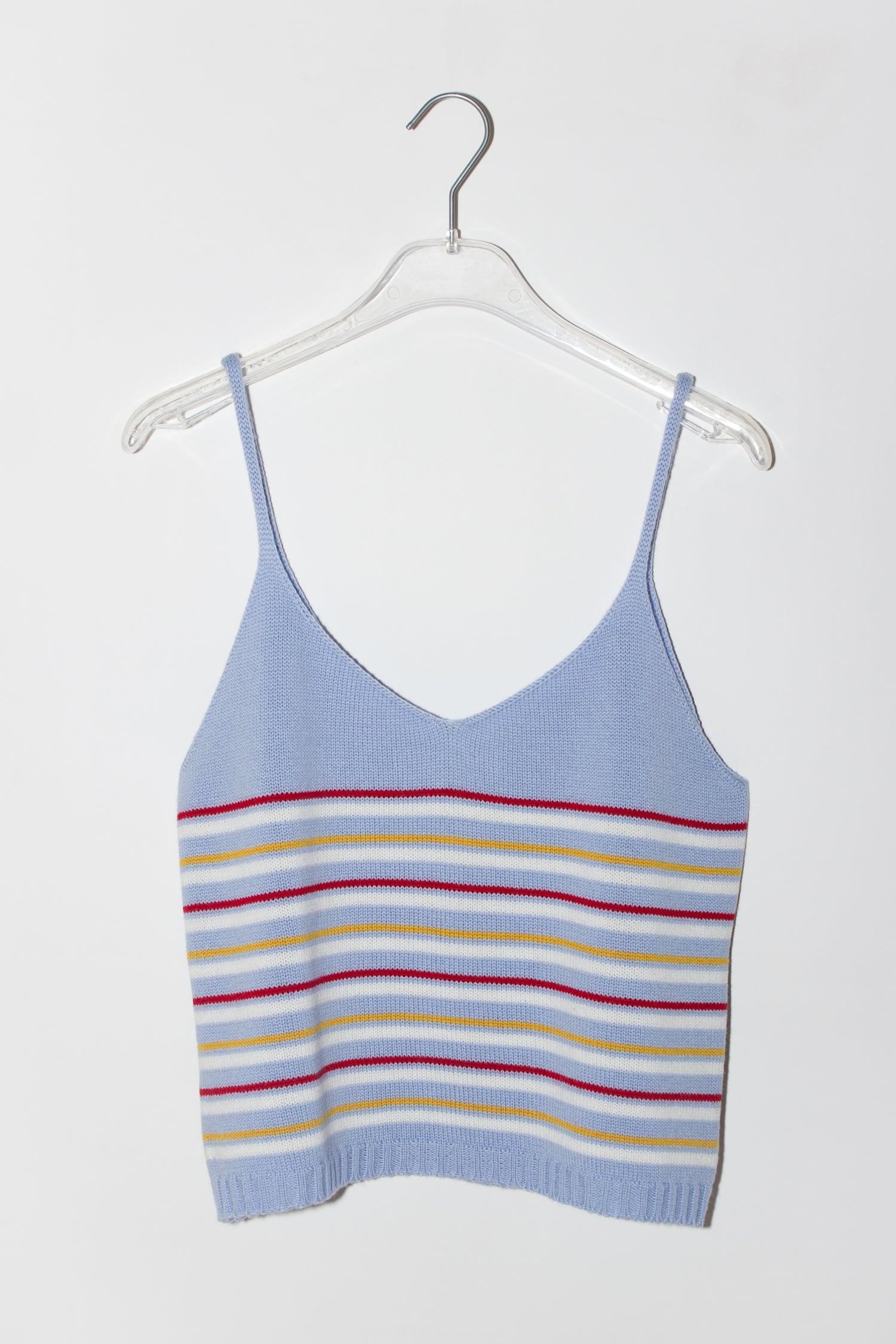 Margot & Me - Misty - Gestricktes Tank-Top - Light Blue