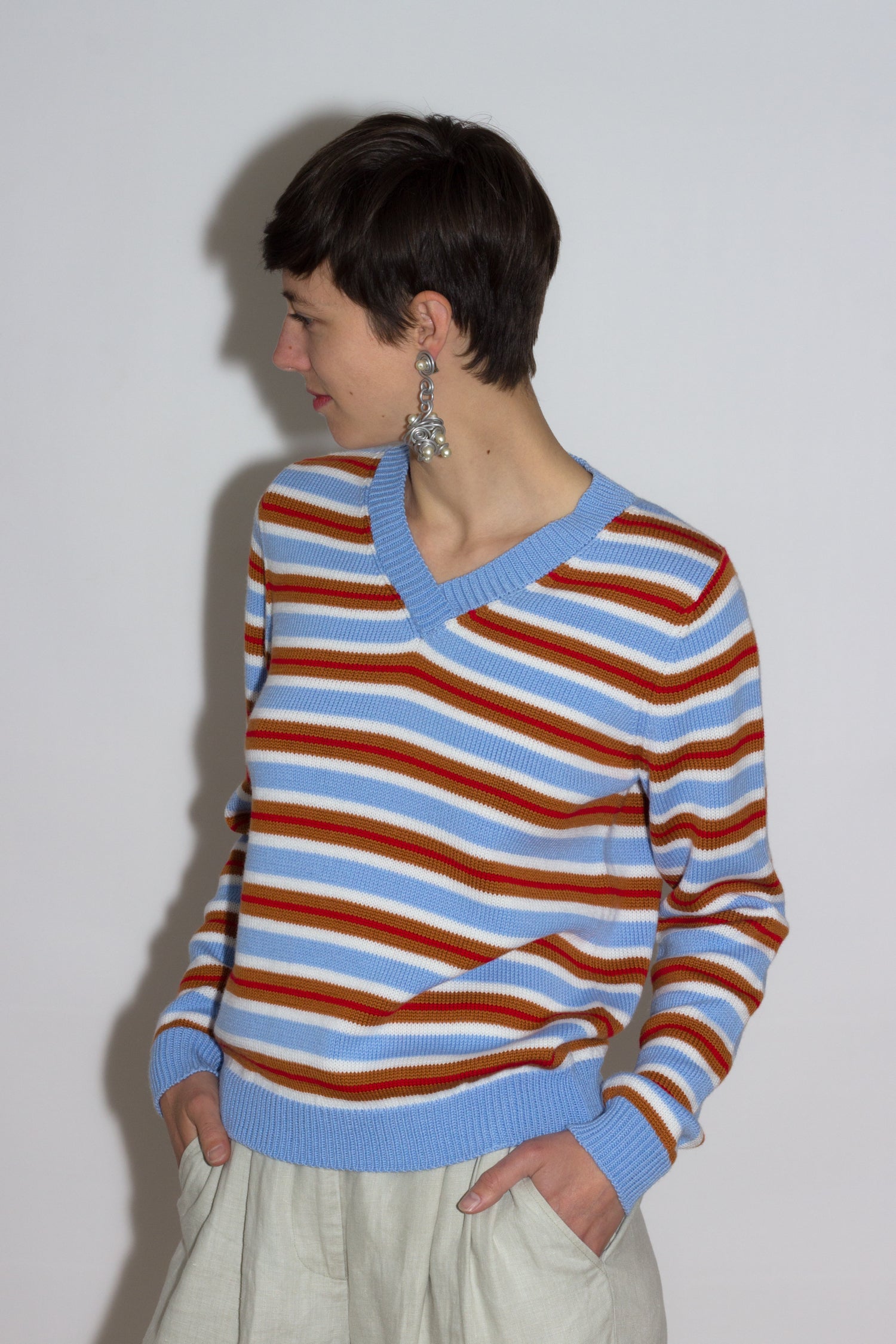 Margot & Me - Fanny - Pullover mit V-Ausschnitt - Classic Fit